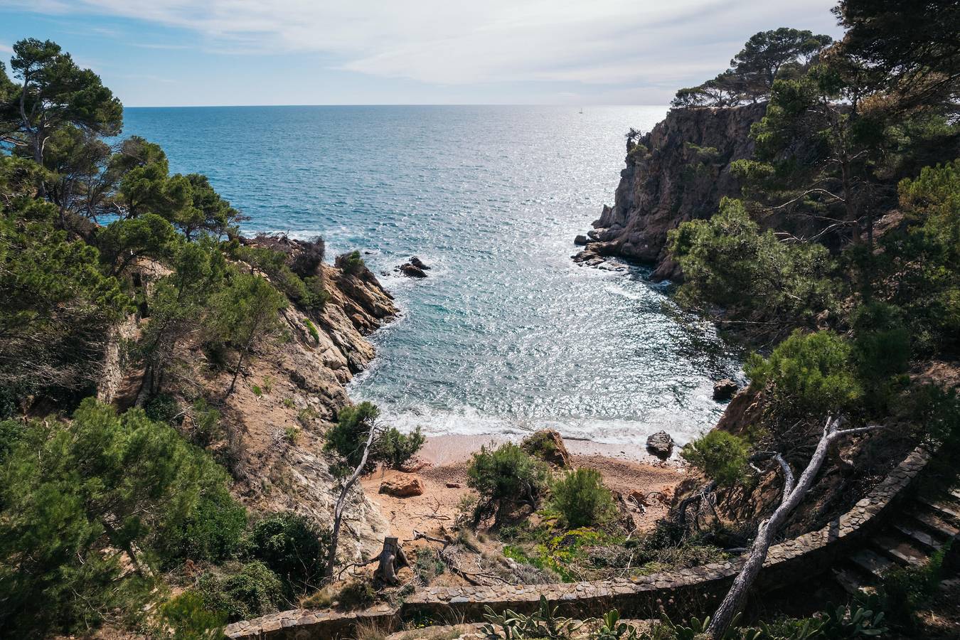 Villa Cala Corbs – villa primera línea de mar en Palamós con piscina privada y acceso directo a cala virgen in Cala Estreta (Palamós), Palamós