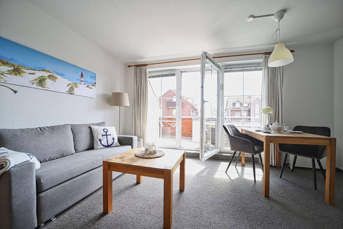 Ganze Ferienwohnung, Wohnung  Hafenblick in Wittdün, Amrum