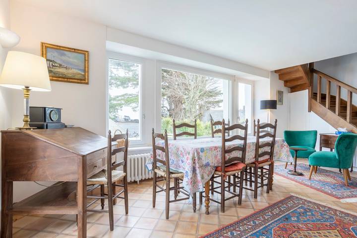 L'Estuaire - Vue sur la Rivière ; à 20 mètres des commerces in Combrit, Région de Quimper
