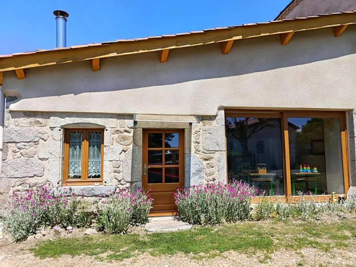 Maison de vacances pour 5 personnes, avec Terrasse ainsi que Jardin et Vue