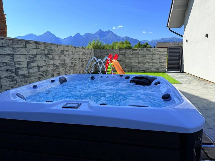 Willa dla 9 osób, z ogród i jacuzzi oraz sauna, Dla rodziny w Słowacja