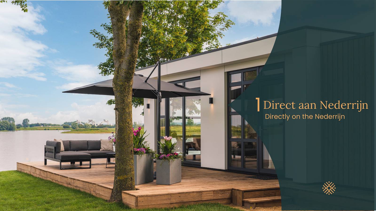 Marinapark Bad Nederrijn — Tiny River House | 2 Pers. in Maurik, Betuwe