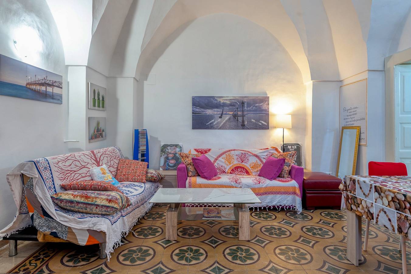 Appartement entier, Appartement 'Dimora Storica Monteroni Di Lecce' avec terrasse privée, Wi-Fi et climatisation in Monteroni di Lecce, Province de Lecce