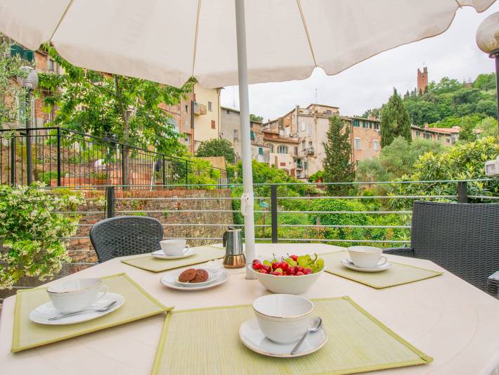 Appartamento per 4 persone, con Terrazza e Giardino a San Miniato