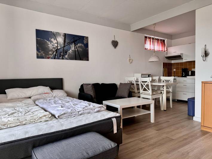 Ferienwohnung für 4 Personen, mit Pool und Balkon sowie Sauna und Meerblick, mit Haustier in Döse - 4
