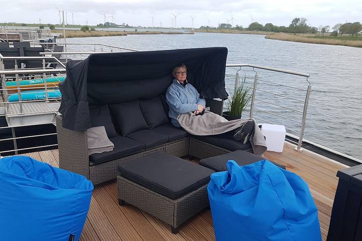 Hausboot für 5 Personen, mit Terrasse, mit Haustier in Niedersachsen - 4