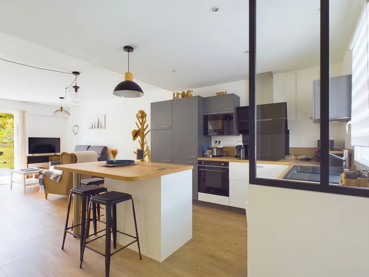 Haus für 7, Gemeinschaftspool, 2 km vom Strand entfernt in Olonne-sur-Mer, Les Sables-d'Olonne