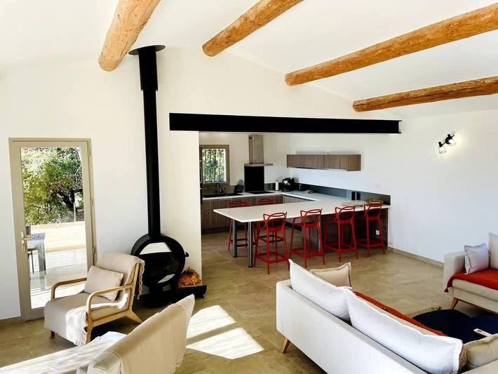 Location de vacances pour 8 personnes, avec balcon/terrasse, adapté aux familles à Saint-Saturnin-lès-Apt - 3