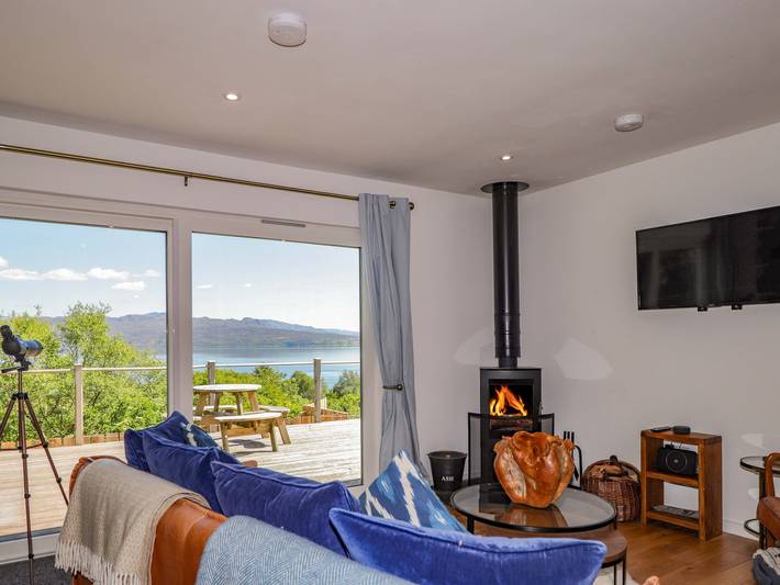 Ferienhaus für 6 Personen, mit Garten auf Skye