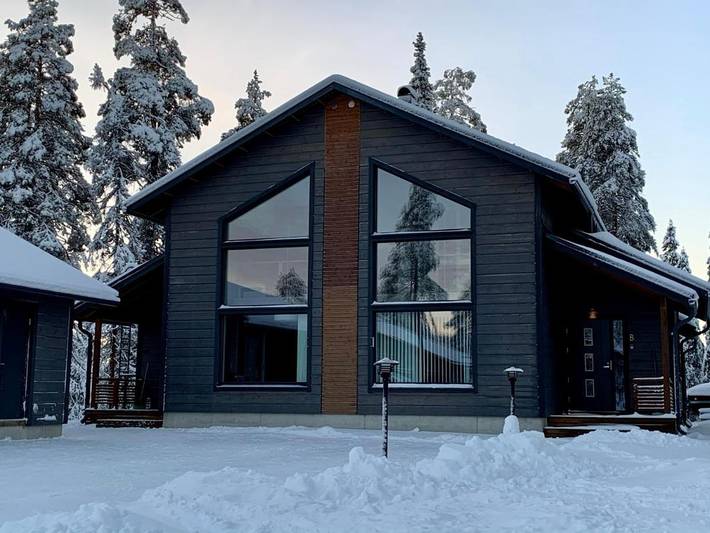 Ferienwohnung für 8 Personen, mit Whirlpool und Sauna sowie Balkon, kinderfreundlich in Finnland