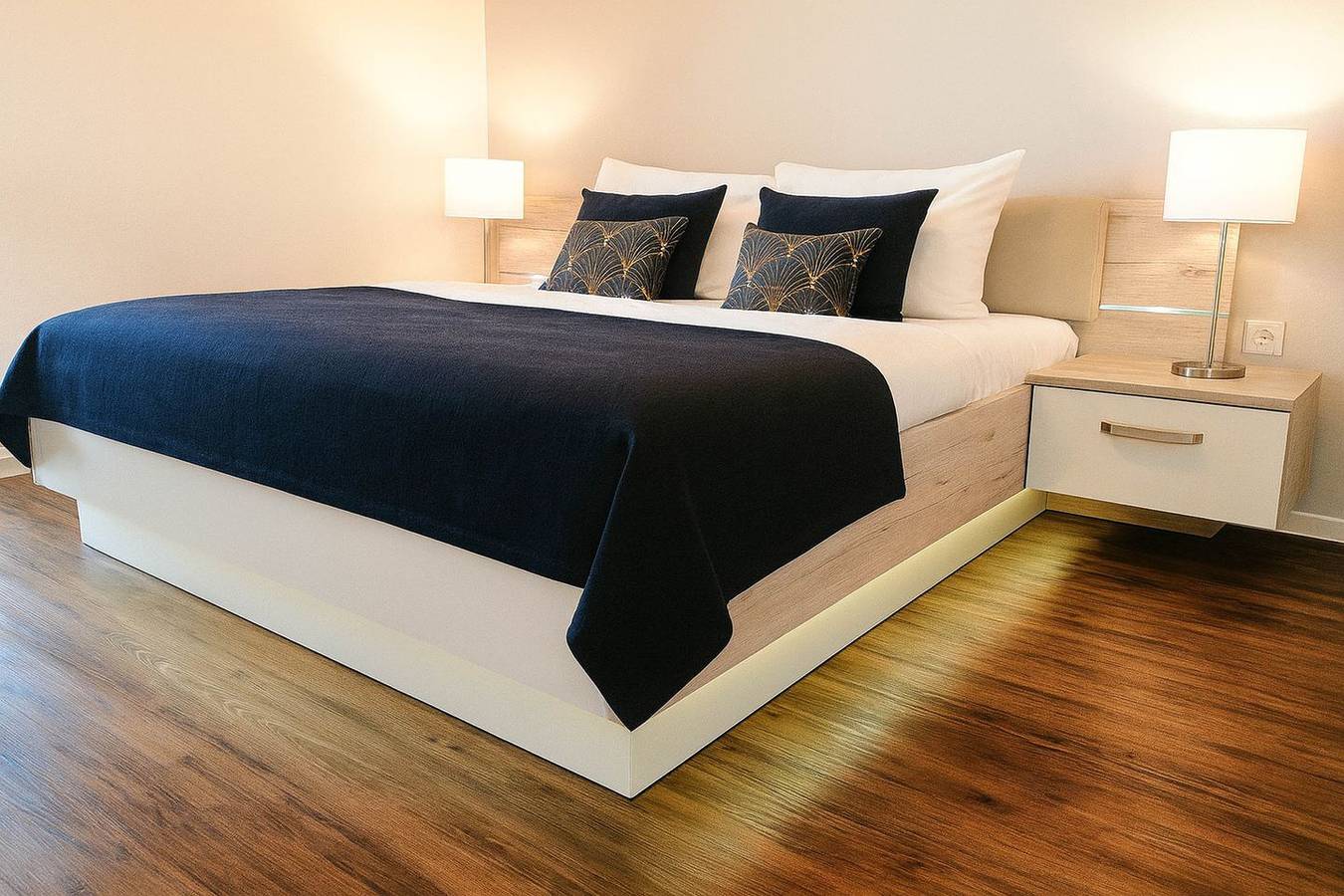 Ganze Wohnung, Komfortwohnung: Modernes Urlaubsdomizil am Strand mit Balkon und Meerblick in Schillig Strand, Wangerland