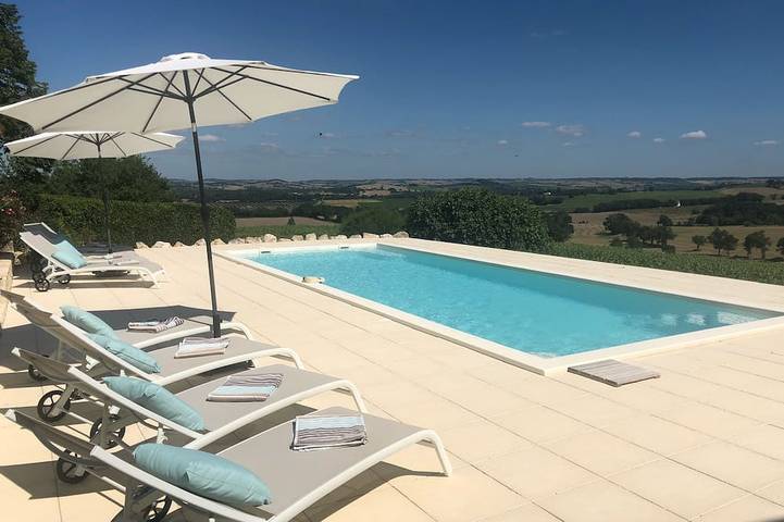Agriturismo pour 8 personnes, avec jardin à Mansencôme