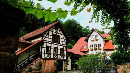Ferienwohnung für 2 Personen, mit Terrasse, kinderfreundlich in Klingenmünster