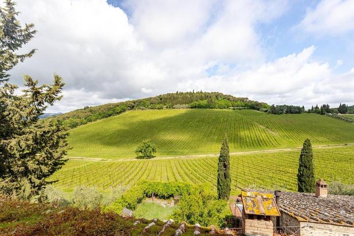 Gîte pour 4 personnes, avec vue et balcon dans Badia a Passignano - 4