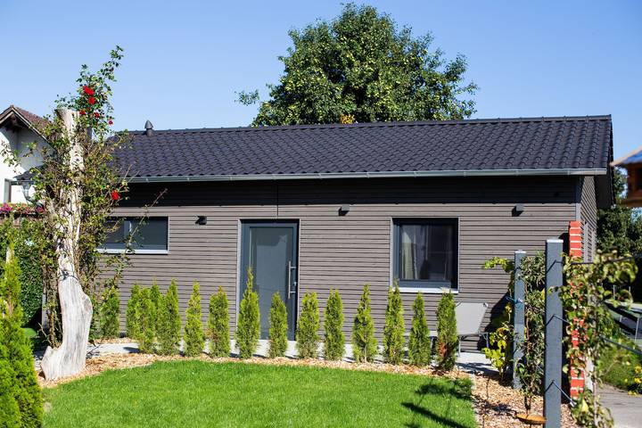 Ferienhaus für 4 Personen, mit Garten in Oberschwaben