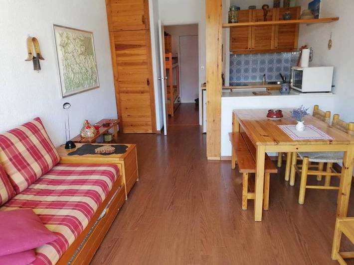 Gîte pour 4 personnes, avec balcon dans Le Sauze - 3