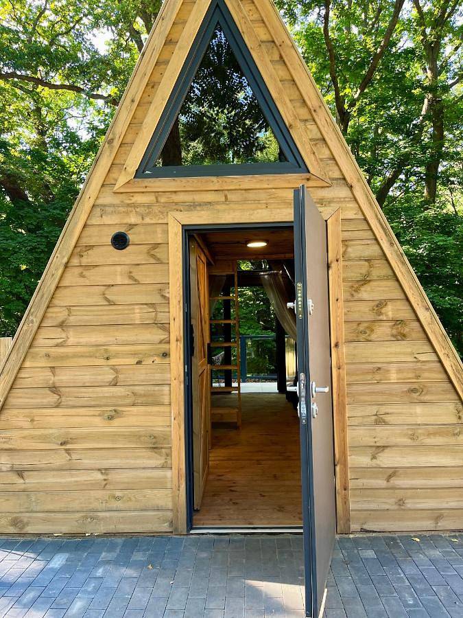 Camping für 4 Personen, mit Terrasse und Garten sowie Ausblick in Pommern - 3