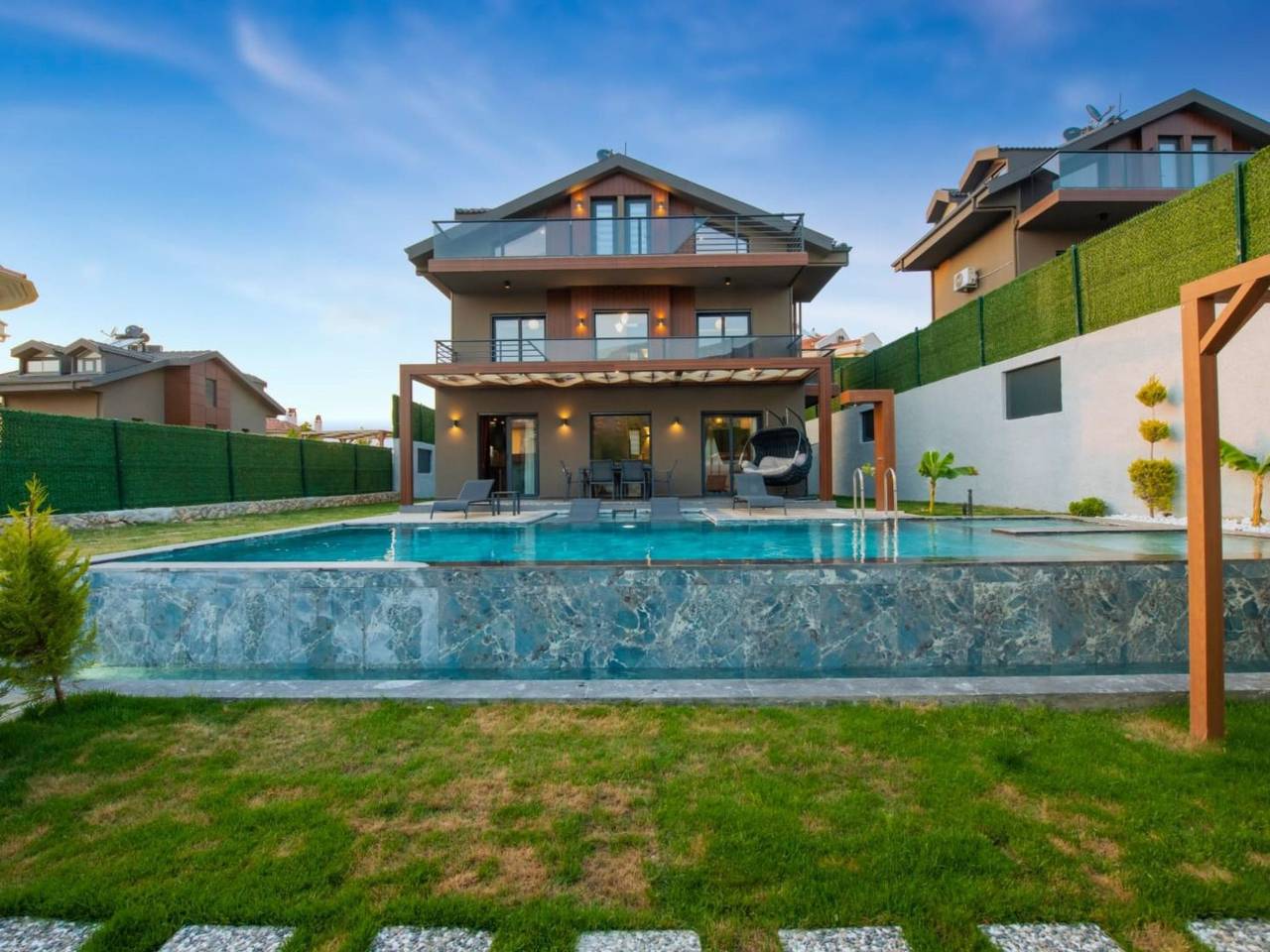 Casa de vacaciones para 8 personas con piscina in Fethiye, Muğla