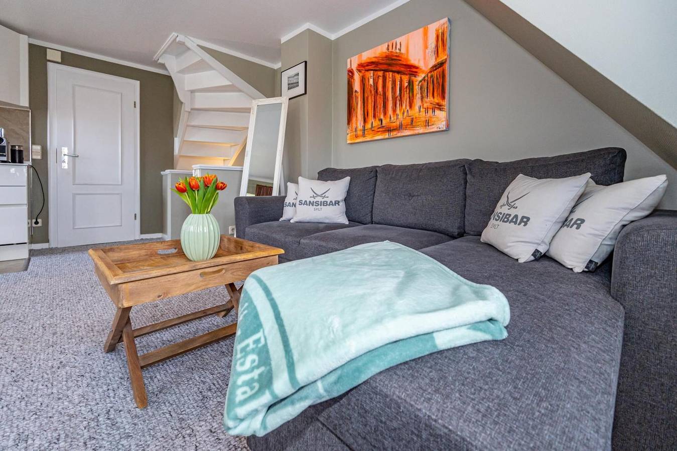 Ganze Wohnung, Apartment 'Gemütliche Wohnung' mit Gemeinschaftsgarten und Wlan in Keitum, Sylt (Gemeinde)