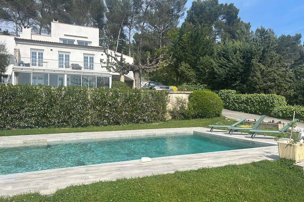 Ganze Wohnung, Erdgeschoss Villa Mit Schwimmbad Freier Parkplatz Und Petanque-Platz in Aix-en-Provence, Mittelmeerküste (Frankreich)
