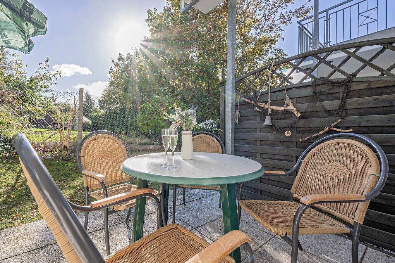 Appartement entier, Ostsee-Quartett - 21 - charmantes Domizil mit Terrasse in Zinnowitz, Usedomer Norden