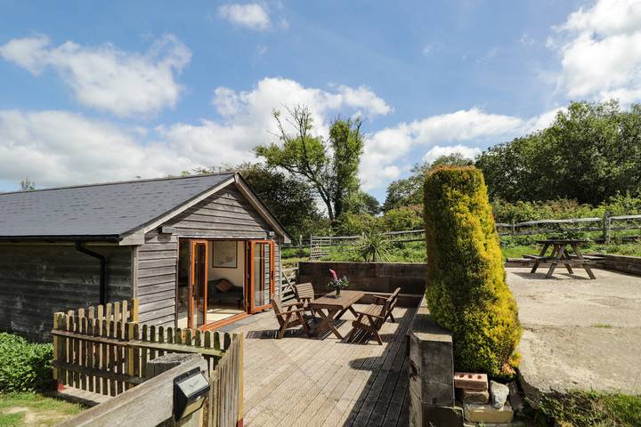 Log cabin for 4 people in East Sussex