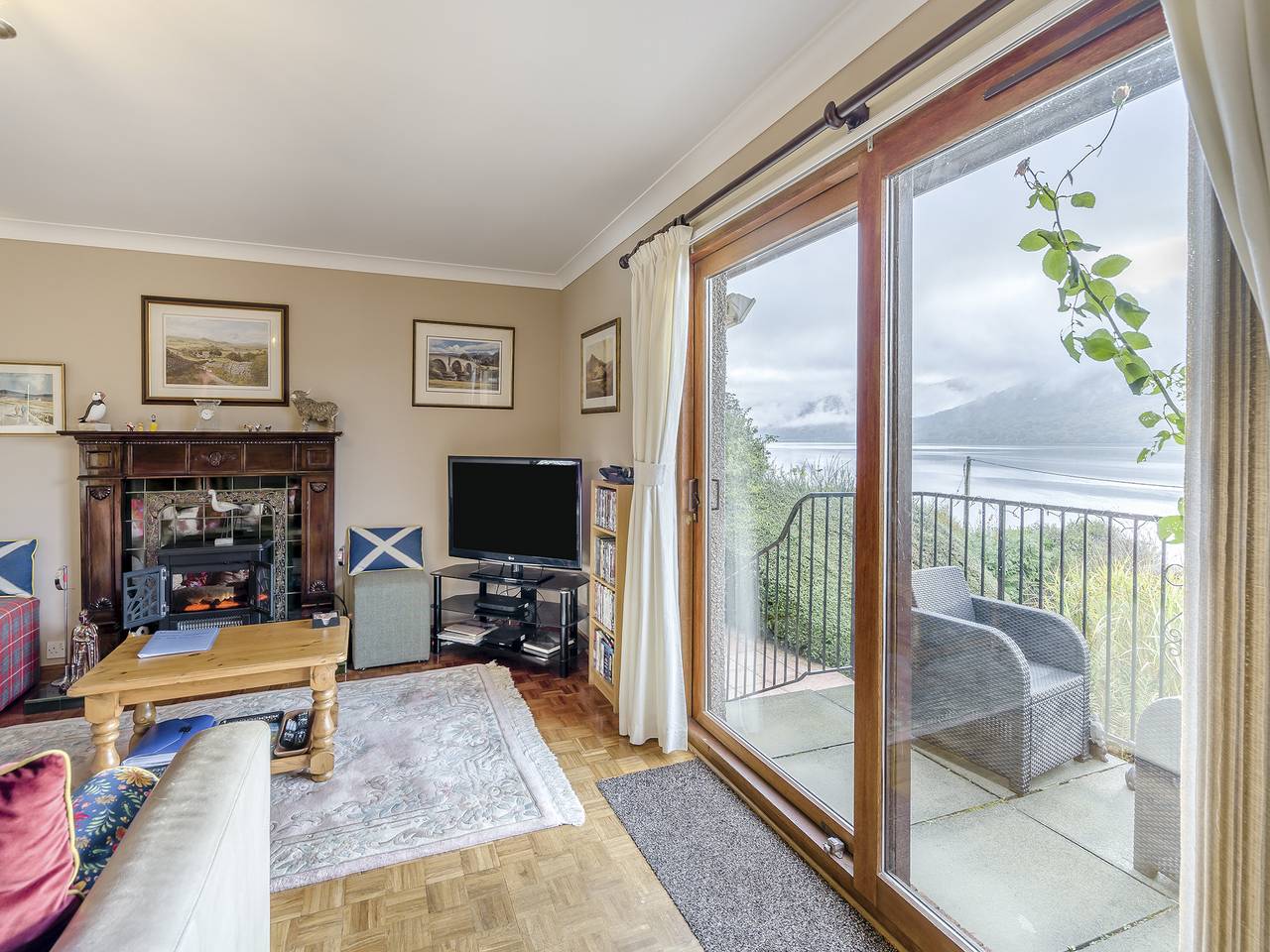 Lochside View in Loch Earn, Auchraw