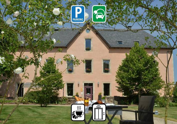 Hôtel pour 2 personnes, avec Terrasse et Jardin à Rodez