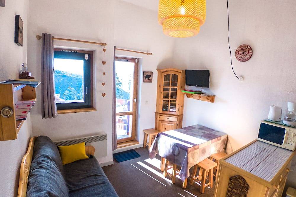 Ganze Wohnung, La Rosière - Wohnung 6 Personen mit Balkon und Garage in der Nähe der Pisten in La Rosière, Montvalezan