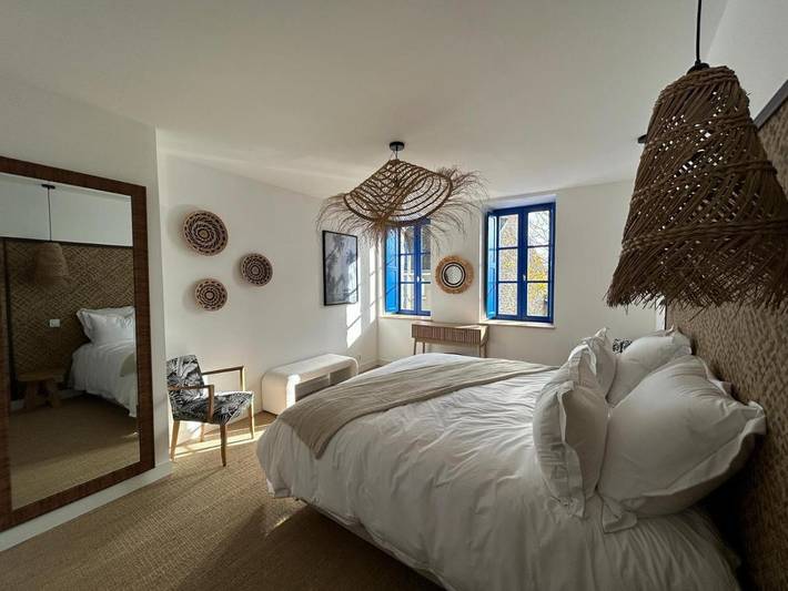 Maison de vacances pour 4 personnes, avec Jacuzzi ainsi que Terrasse et Jardin