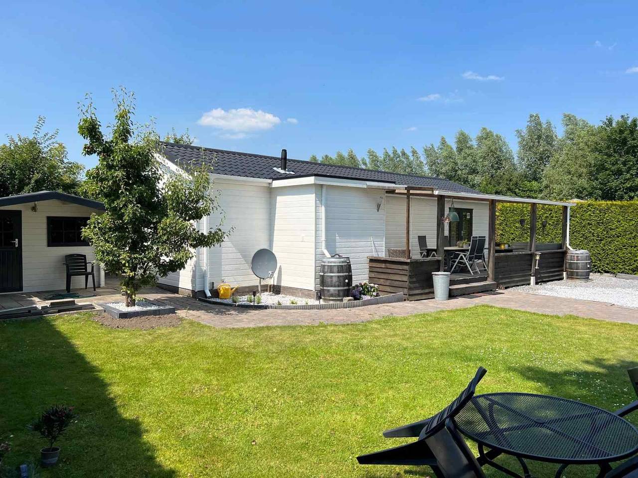 Wunderschön gelegenes Chalet für 4 Personen in der Nähe von Vollenhove und Giethoorn in Vollenhove, Ijsselmeer