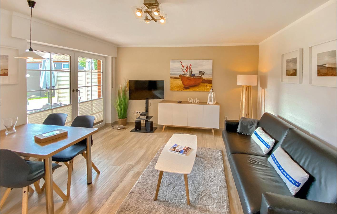 Ganze Ferienwohnung, Appartement am Strand mit Parkplatz und Internet in Gollwitz, Nordwestmecklenburg (Wismar und Umgebung)