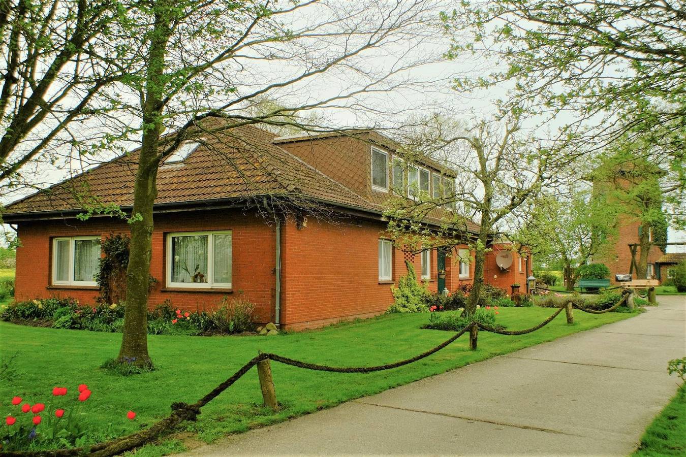 Gästezimmer mit Frühstück im Obergeschoss in Pilsum, Krummhörn
