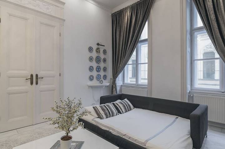 Ganze Wohnung, Neue, luxuriöse, zentrale 2-Zimmer-Wohnung mit Klimaanlage an der Basilika in Budapest, Danube-Ipoly National Park