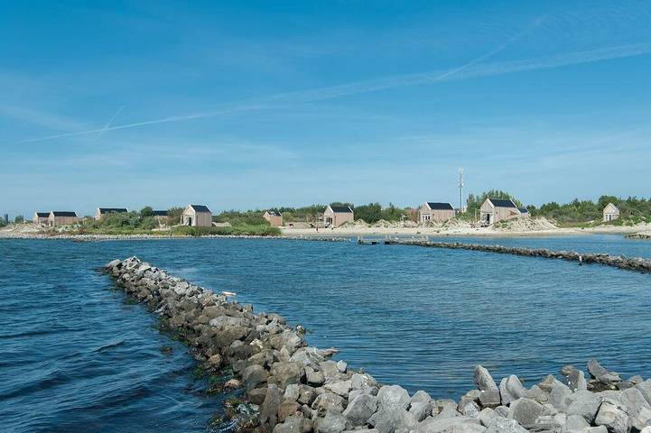 Lodge voor 4 personen, met terras, met huisdier in Ouddorp