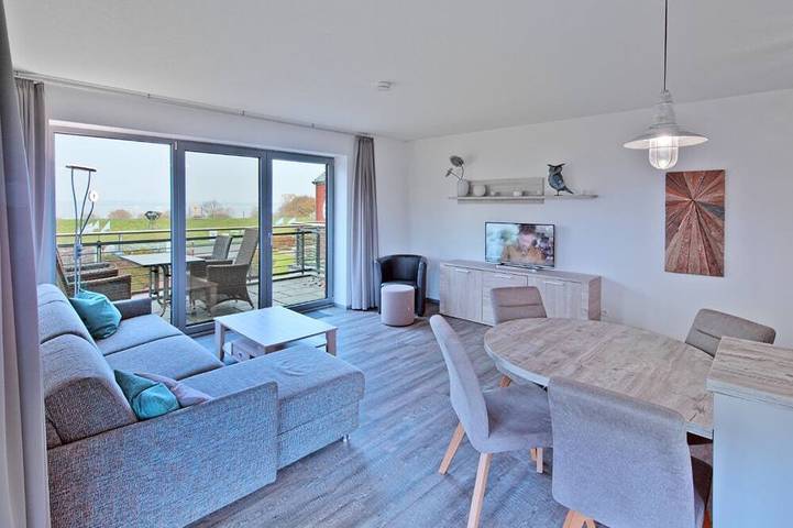 Ferienwohnung für 4 Personen, mit Terrasse und Pool sowie Sauna in Krautsand - 2