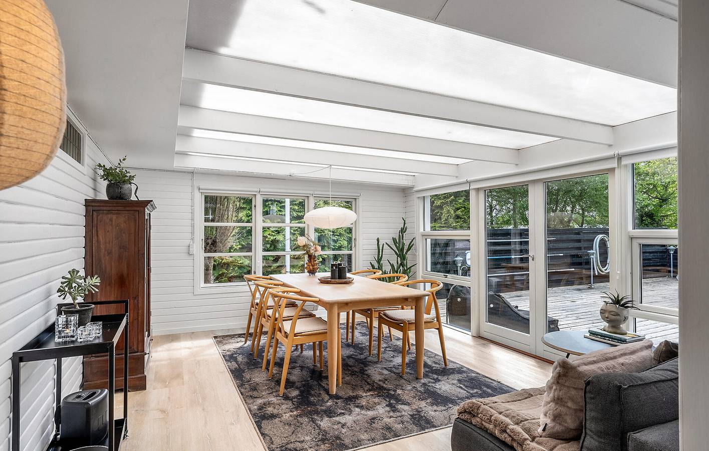Ferienhaus für 8 Personen mit Terrasse in Hjarbæk, Limfjord in Westjütland