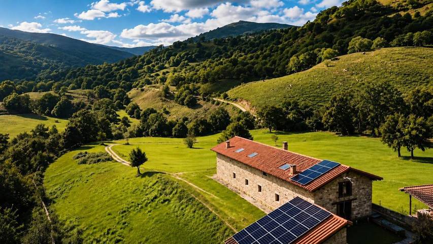 Casa rural para 10 personas, con Terraza además de Jardín y Vistas en Valle de Cabuérniga - 3