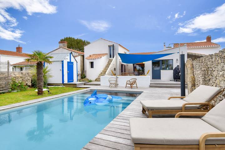 Maison de vacances pour 10 personnes à Noirmoutier