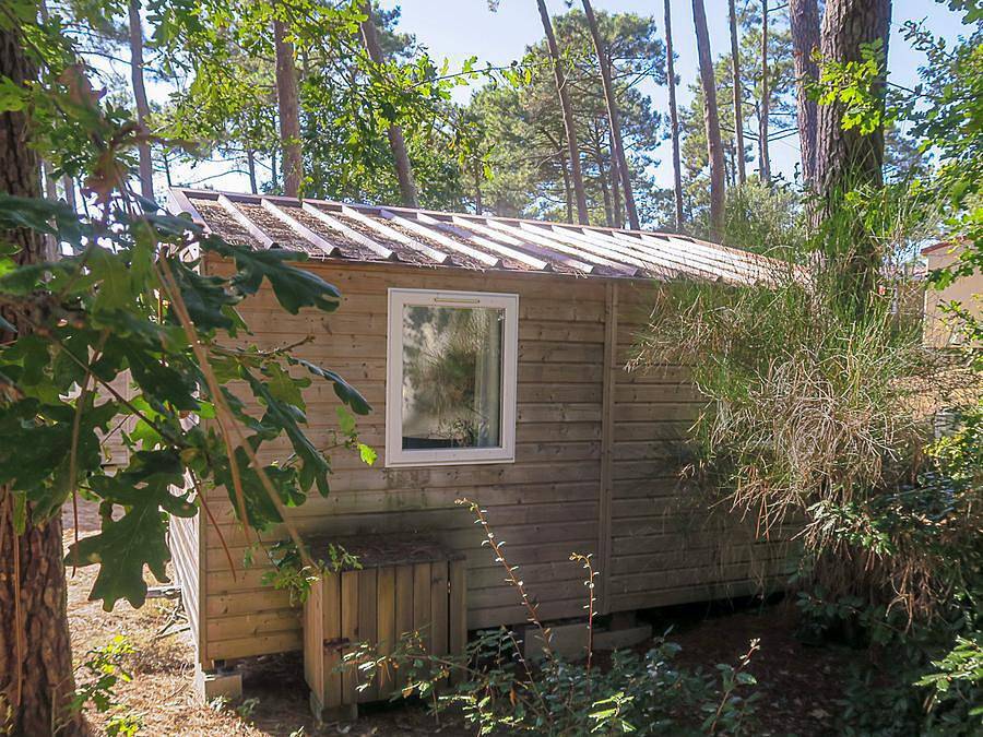 Camping Du Lac Fontclaire - Bungalow 4 personnes - Bungalow semi toilé 2 chambres in Puivert, Région de Limoux