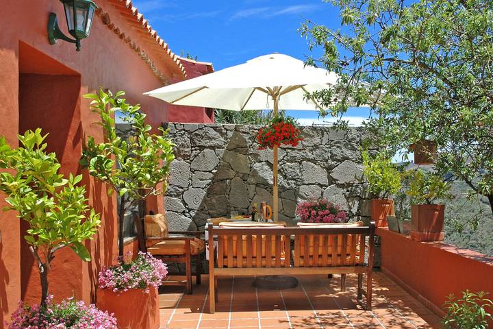 Casa rural para 2 personas, con terraza y jardín en Vega de San Mateo - 3