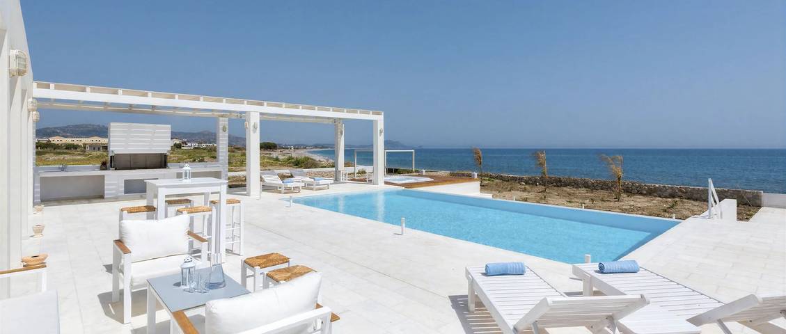 Villa für 15 Personen mit Pool in Kolympia, Rhodos