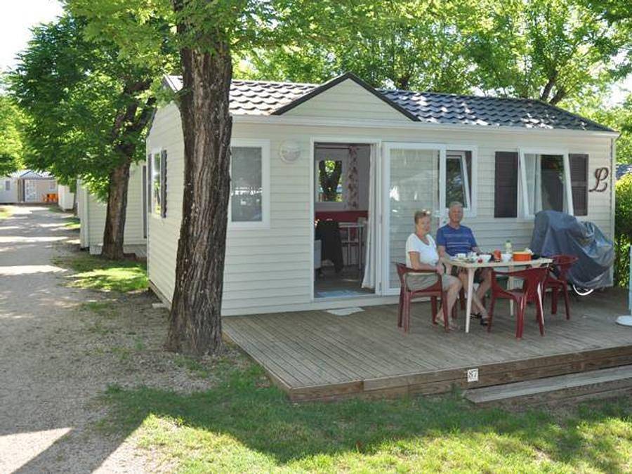 Camping La Digue - Mobilheim 4 personen - First in Chauzon, Ardèche