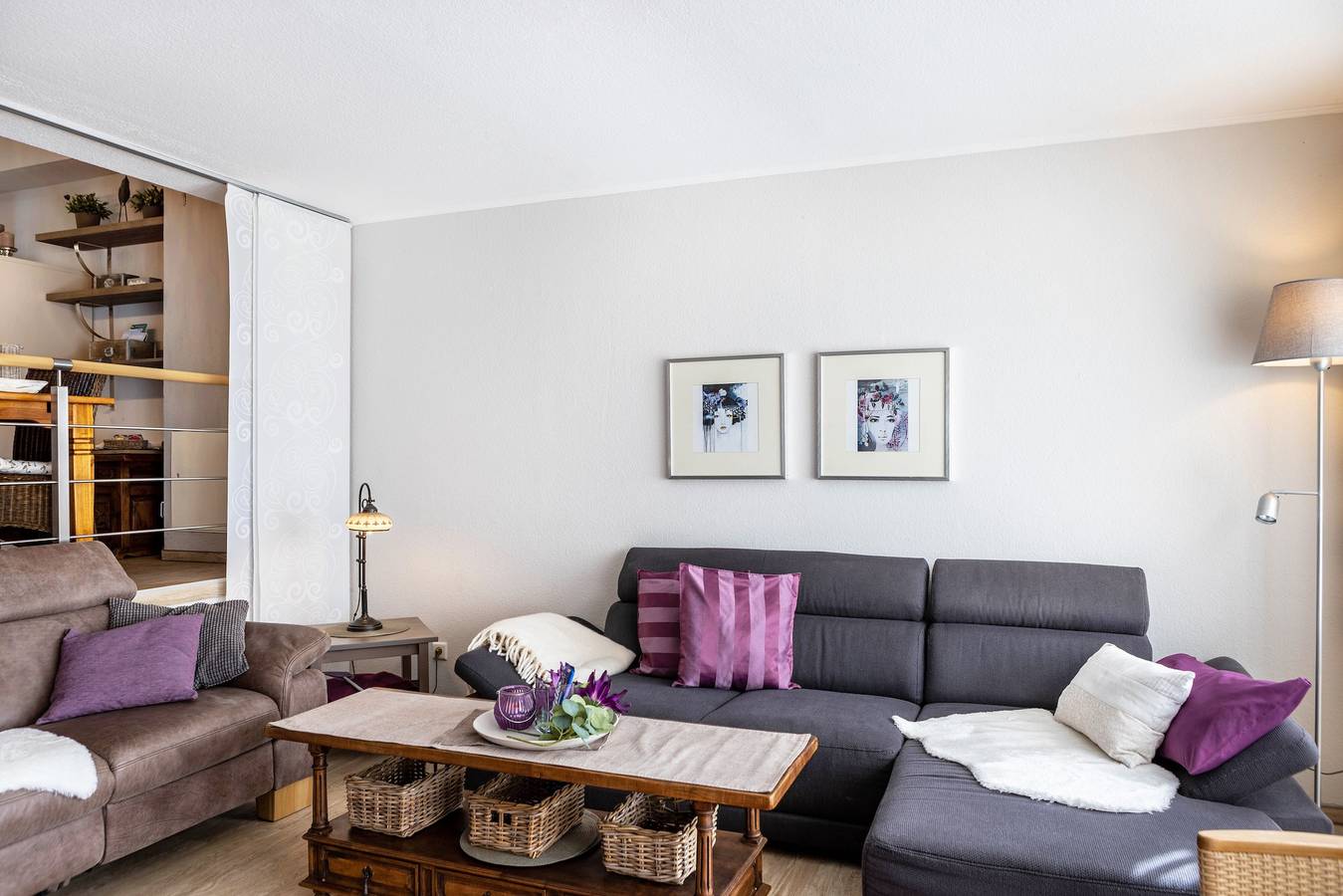 Ganze Wohnung, Ferienwohnung Scheid mit Seeblick, privater Terrasse und Wlan in Scheid Am Edersee, Waldeck