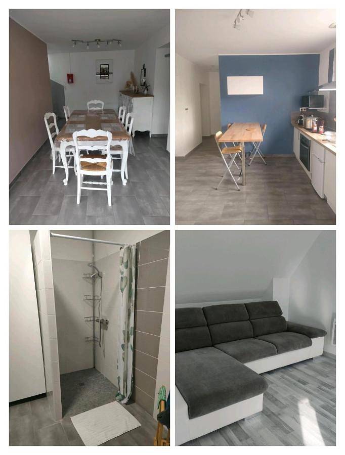 Gîte pour 2 personnes, avec jardin ainsi que terrasse et vue, animaux acceptés dans Viry-Noureuil - 2