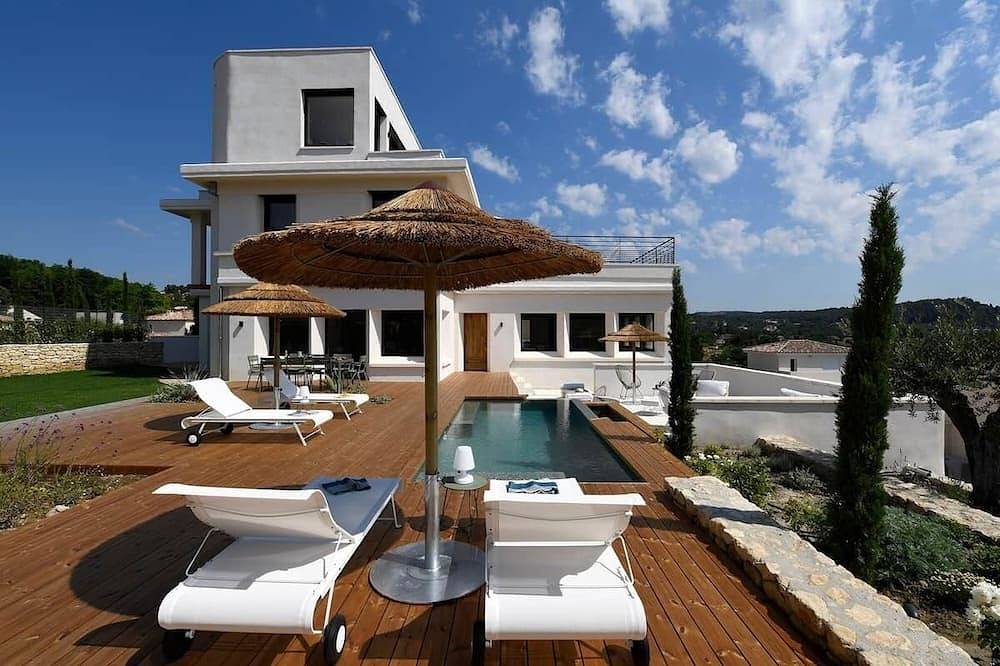 Die Lodges in der Provence - Villa «360» in Villeneuve-lès-Avignon, Nimes und Umgebung