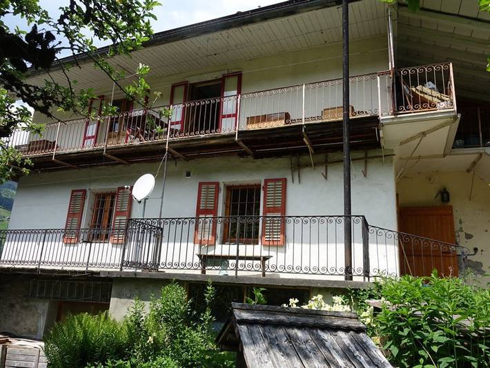 Apartamento entero, Apartamento amplio en chalet tradicional con balcón para 5 pers. en Arêches-Beaufort in Arêches, Beaufort (Rhône-Alpes)