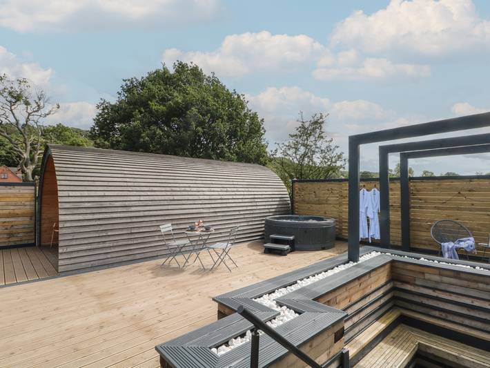 Cabane pour 2 personnes avec jardin in Shropshire