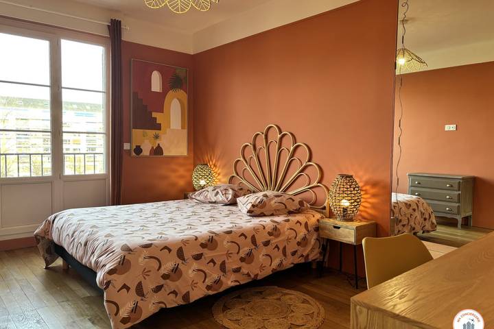 Gîte pour 2 personnes, avec balcon, adapté aux familles à Caen - 3