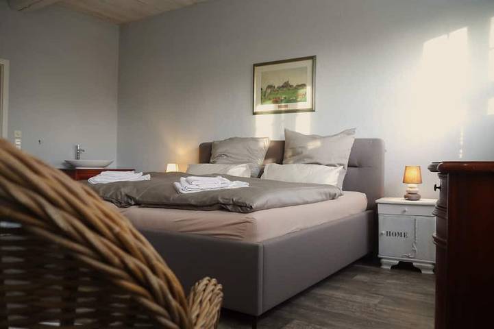 Ferienwohnung für 6 Personen, mit Sauna und Garten